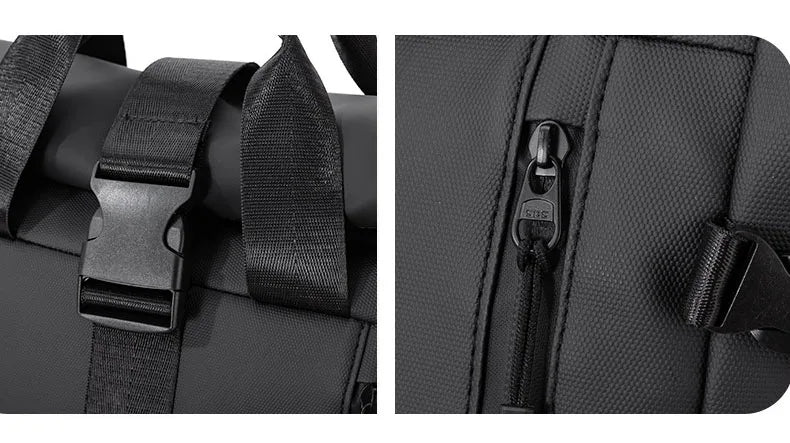 Men's Travel Camping Bag 15.6inch Laptop Computer Backpack Outdoor Waterproof Hiking School College Business Trekking Rucksack