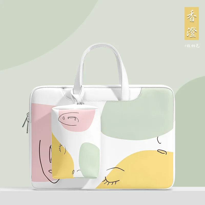 Laptop bag is suitable for laptop air12-16 inch hand bag damska bolsos de hombro Simple design fashion handbags luxury designer