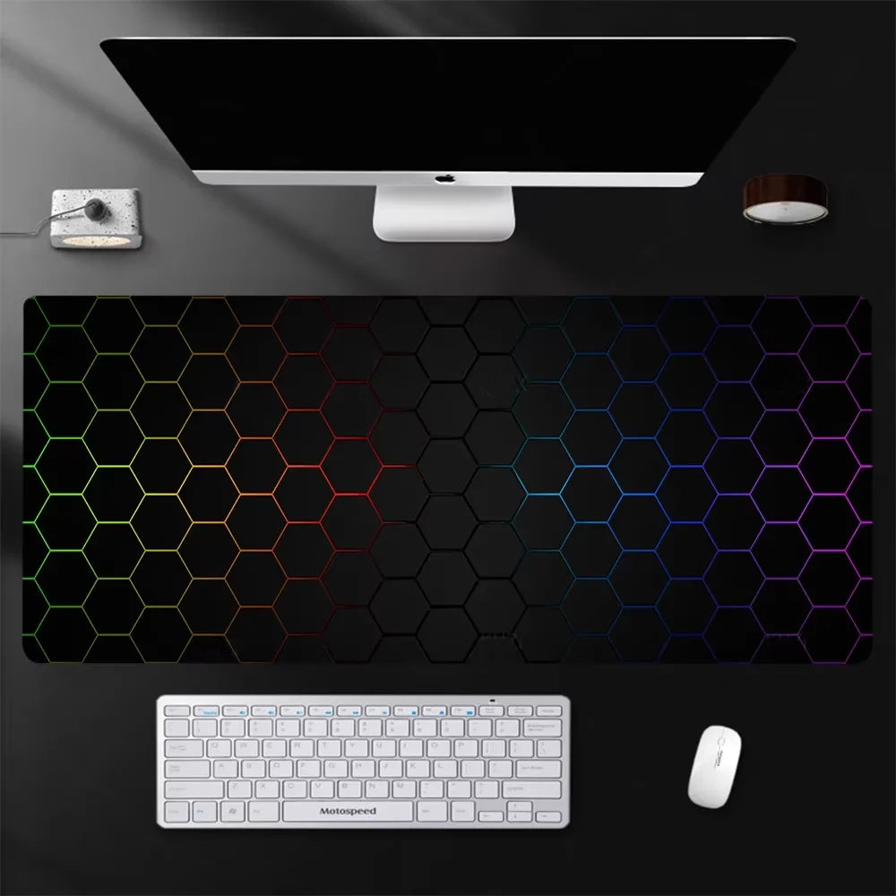 Gaming musematte musematte gamer skrivebordsmatte stor tastaturmatte xll teppe databordoverflate for tilbehør xl ped mauspad