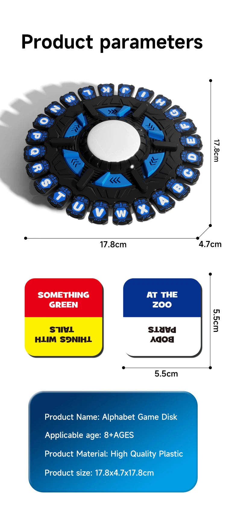 Nouveau jeu - Version anglaise Jeu de société de réflexion rapide Jeu de rôle de plateau