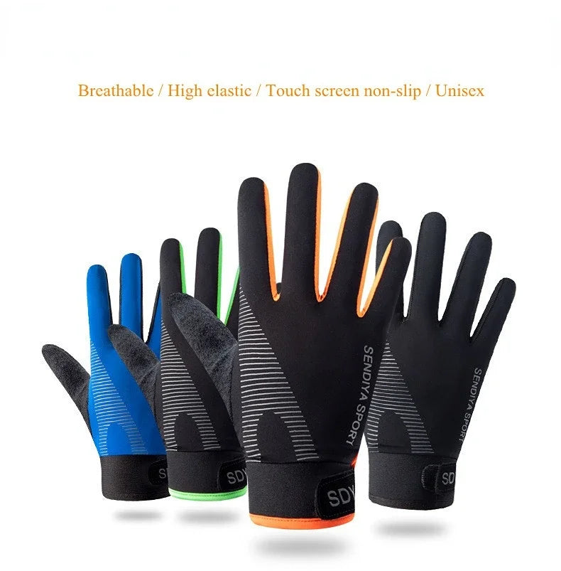 Men Cycling Gloves Full Finger Touch Screen Motorcycle Bicycle Mtb Bike Gloves Gym Training Gloves Outdoor Fishing Hand Guantes