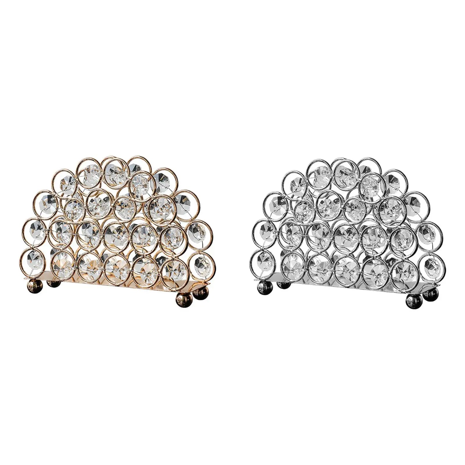 Dispensador de servilletas Resistente Elegante Decoración para el hogar Soporte nórdico de lujo para pañuelos para encimera de cocina Hotel Comedor Banquete Hogar