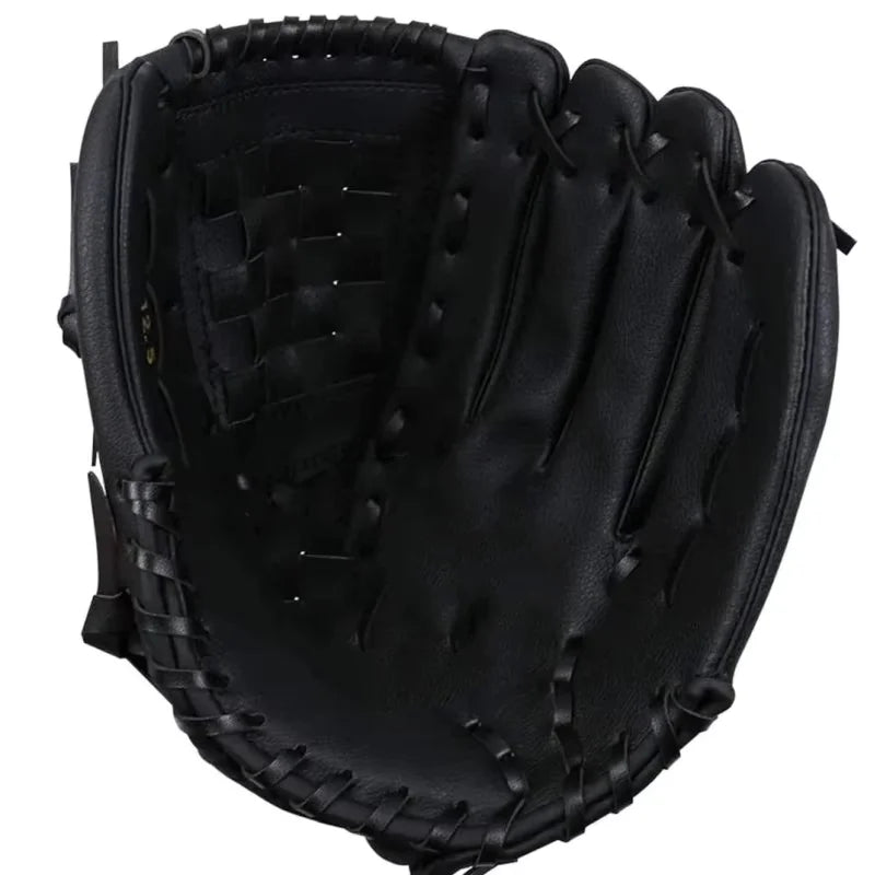 Guante de béisbol para deportes al aire libre, equipo de práctica de sóftbol, talla 9.5/10.5/11.5/12.5, para mano izquierda, para niños/adultos, hombres y mujeres, para entrenamiento