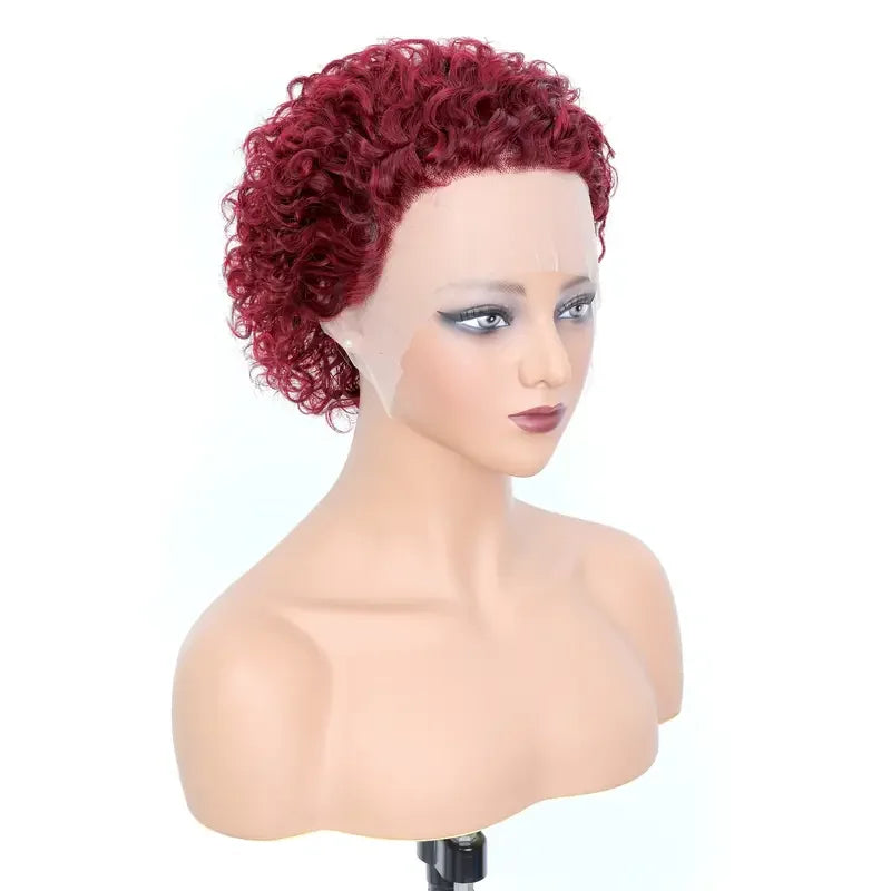 13x1 Curly Pixie Wig