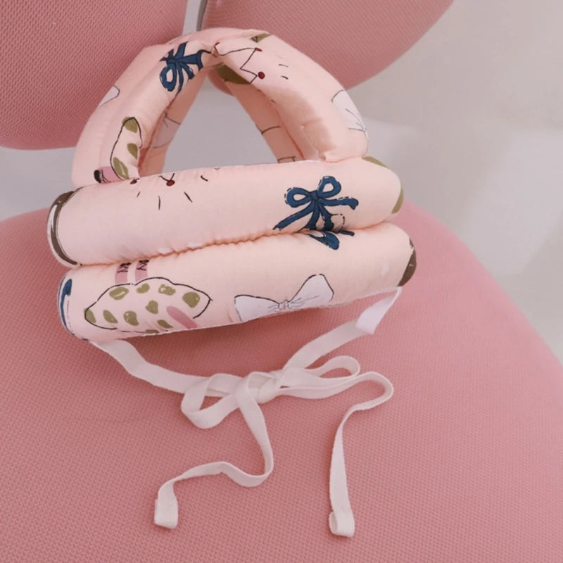 Gorro protector de cabeza para bebés, niñas y niños, para aprender a caminar, talla ajustable, protector de cabeza anticaídas, casco, protectores de cabeza para bebés