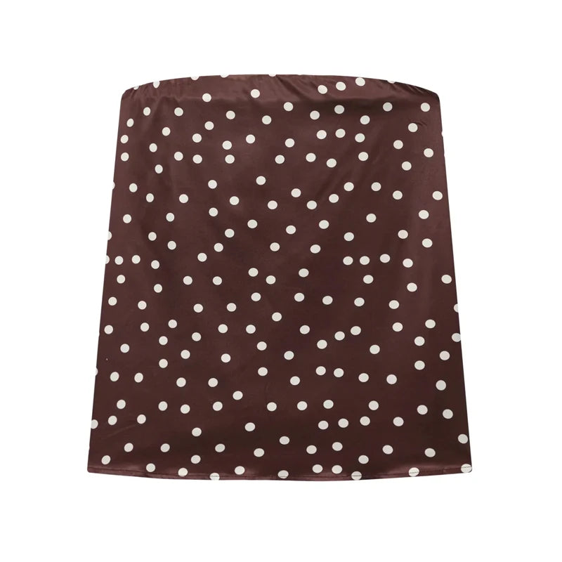 Conjunto de pantalón TRAF de 2 piezas para mujer, pantalones anchos, conjuntos lisos, tops y camisolas sin tirantes, conjunto de dos piezas para mujer, top corto y conjunto de pantalón 088