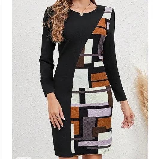 Vintage Boho Midi Dress