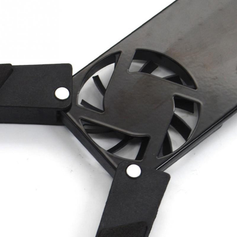New Laptop Cooling Pad Laptop Cooler USB Powered Cooling Pad Bracket 2 Fans for Laptop Universal 7 15" 1 Laptop Stand