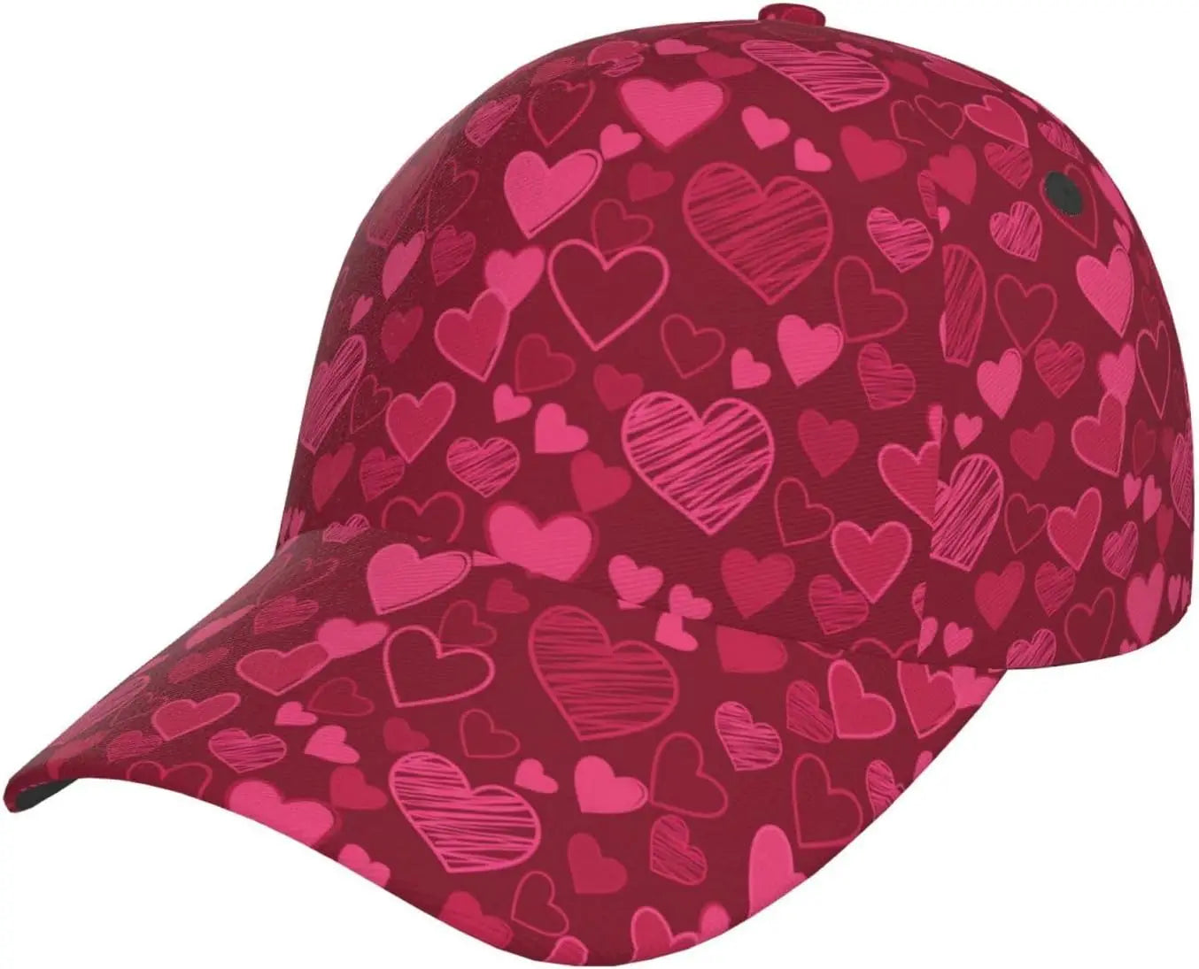 Gorra de béisbol de corazón