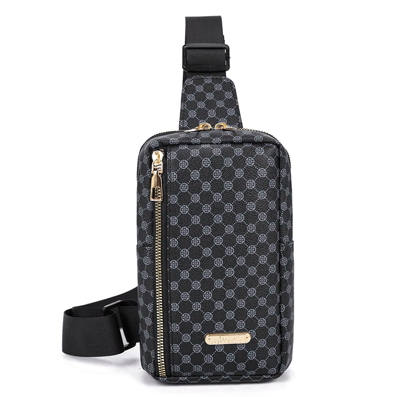 Bolsos de PU y monederos Simplicidad Moda Bolso de pecho para mujer Bolsos bandolera deportivos Bolsos de hombro de alta calidad para mujer
