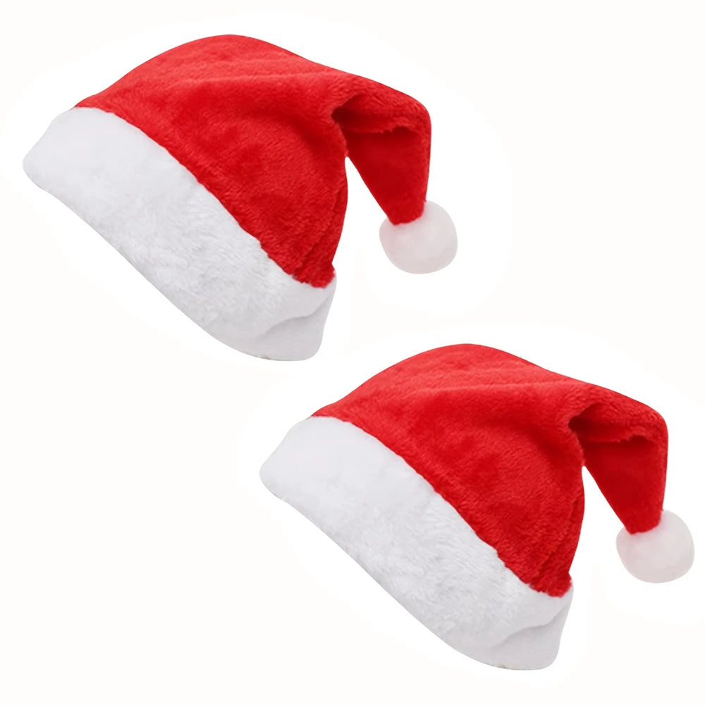 Fundas navideñas para el reposacabezas del asiento del coche