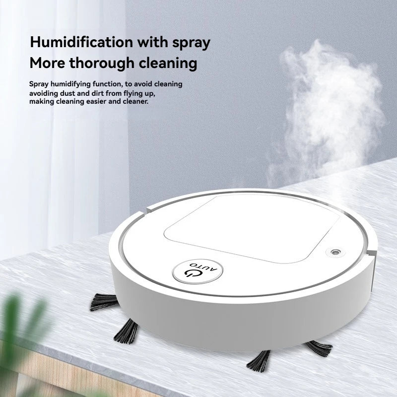 Suction mop spray humidification sweeping robot disinfection and sterilization mobile automatic mosquito repellent