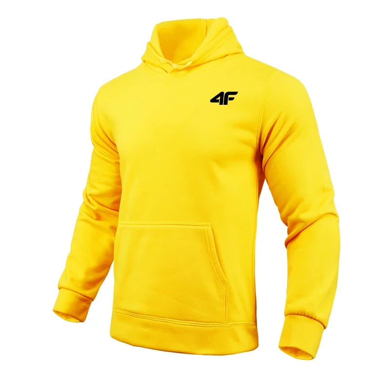 Man Hooded Sweatshirts All Season Daily Casual Sports Hoody Coats Home Outdoor Comfort Gym Fitness Hoodies Fashion Men's Clothes