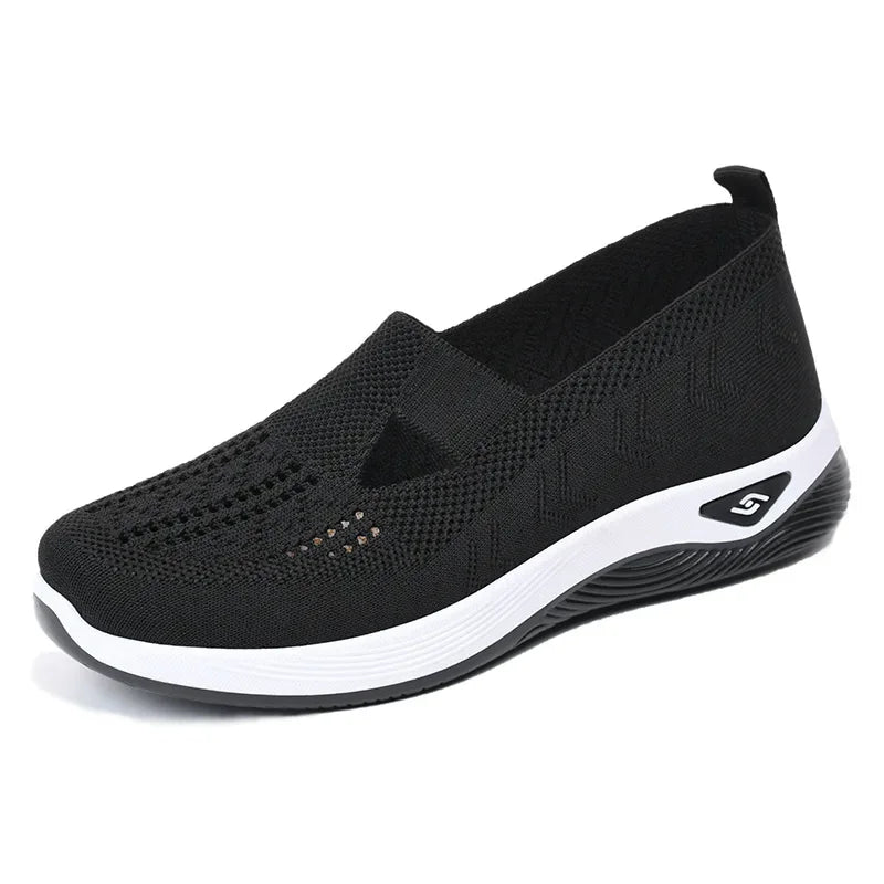 Damesko Sommer Uformelle Sneakers Pustende Netting Tykk Såle Rimelig Gratis Frakt