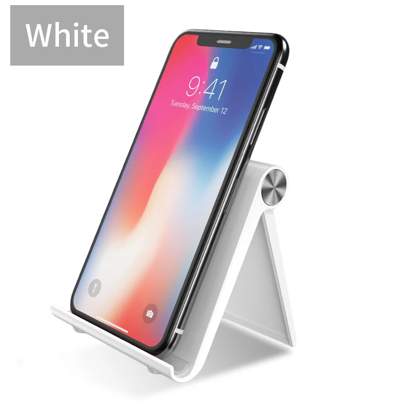 Soporte para teléfono móvil Smartphone Soporte para tablet para iPhone 14 13 Soporte para teléfono móvil de escritorio Soporte portátil para móvil