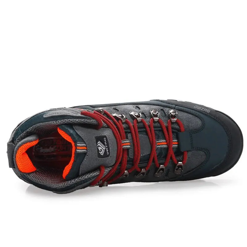 Zapatillas de Senderismo para Hombre Zapatillas de Montaña para Hombre Zapatillas de Deporte de Alta Calidad Moda Casual Botas de Nieve