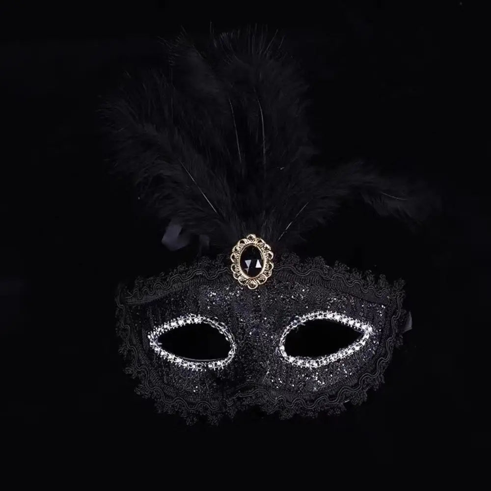 Máscara de bailarina, disfraz de carnaval, accesorios para mujeres y hombres, máscara de media cara de Halloween, máscaras para fiestas de graduación, accesorios de cosplay para fiestas