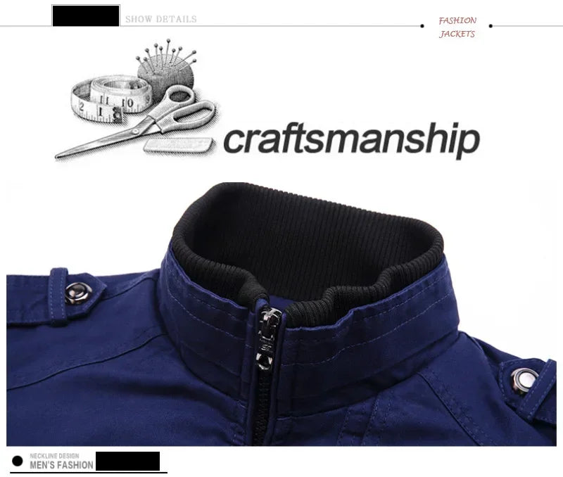 Chaquetas cargo para hombre, nueva moda, chaqueta bomber, ropa masculina, estilo británico sencillo, chaqueta cálida cortavientos y abrigo, chaqueta de béisbol para hombre.