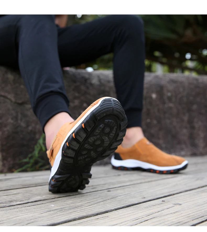 Zapatillas de exterior para hombre, calzado deportivo para caminar, calzado cómodo para hombre, calzado para escalar y senderismo para hombre