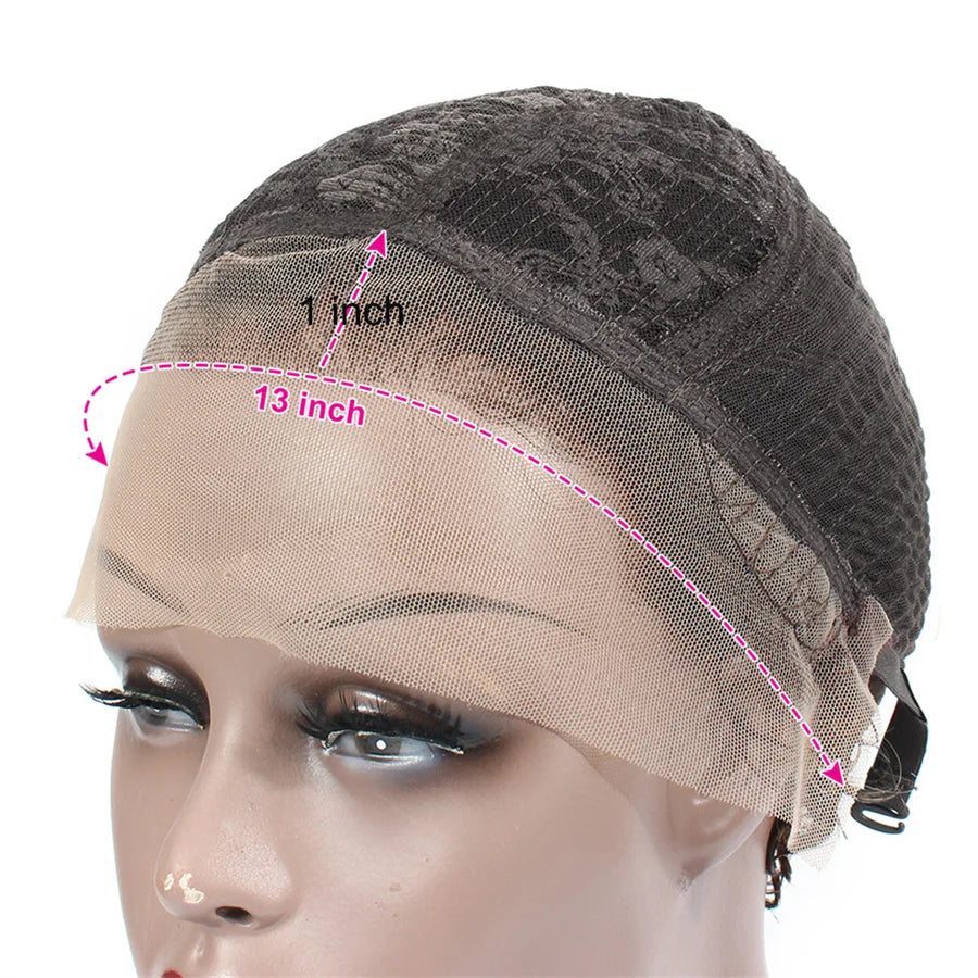 apariencia natural 150% densidad 6 pulgadas color 1B27 peluca de cabello humano pixie cut de encaje 13X1 peluca de cabello humano corto y rizado