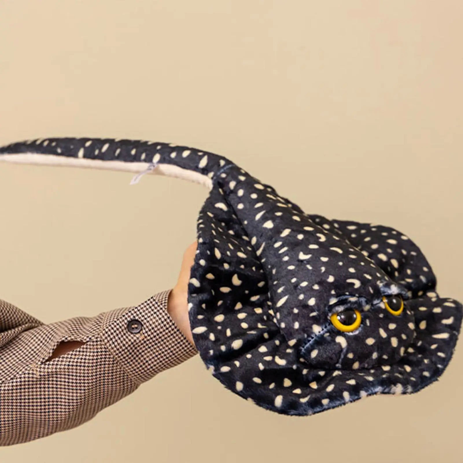 Peluches Stingray, Peluches marines, Peluches, Peluches, Peluches simulées, Raie océanique, Modèle nature sauvage, Peluche douce