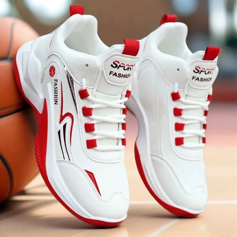 Sneakers Breathable Sport Shoes Men Resistant Non-slip high-Top Gym Cushioning Shoes Mens Basketball Shoes Male Zapatillas