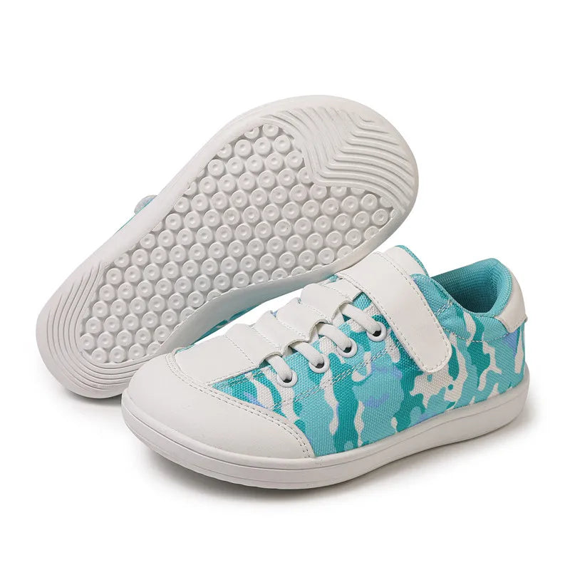 Zapatillas deportivas para niños Slipstop, zapatos para niños pequeños, zapatos descalzos para bebés, zapatos planos para estudiantes, para caminar al aire libre, trekking y escuela