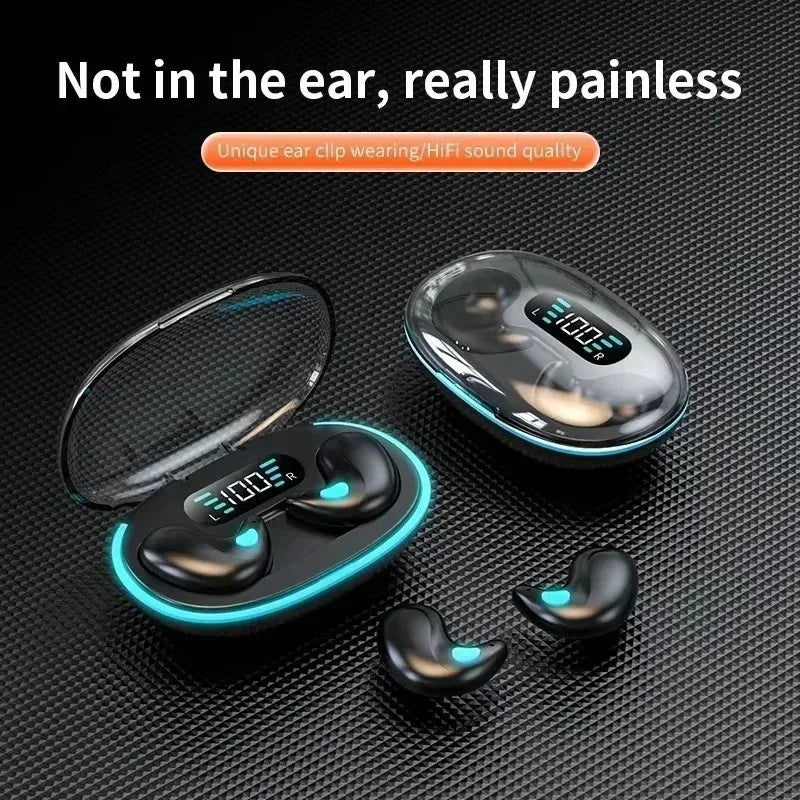 Auriculares inalámbricos Bluetooth 5.3 X55 – Auriculares deportivos y para dormir con reducción de ruido