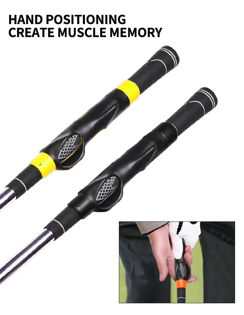 Golf Training Equipment Golf Training Device Hand Grips Corrector Universal Grip Set for Beginners Trainer Indoor Outdoor Sports