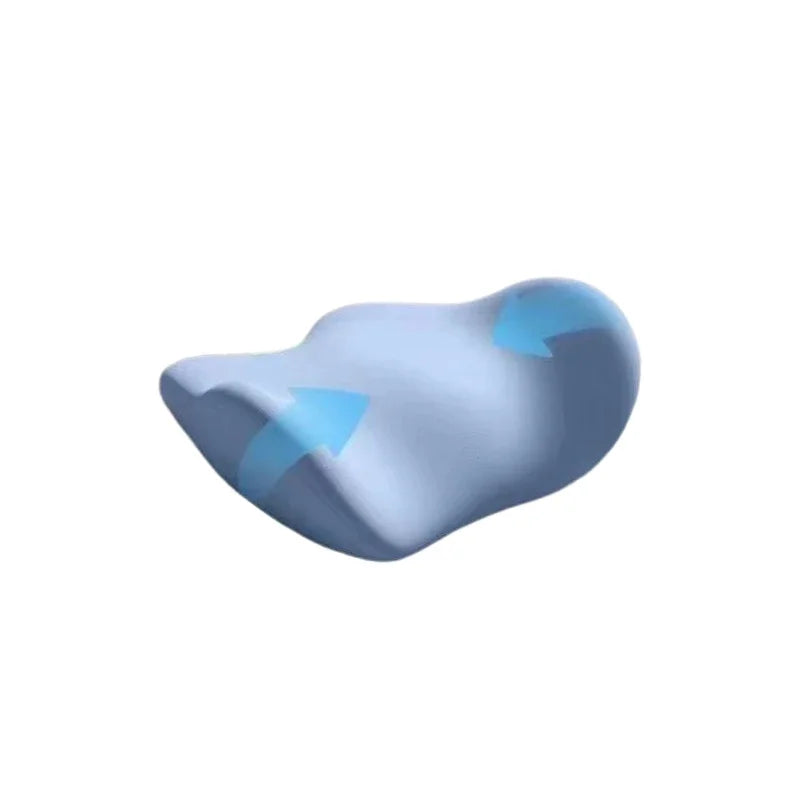 Oreiller lombaire ergonomique spécial pour le sommeil, coussin de soutien lombaire doux et confortable en coton à mémoire de forme, support lombaire pour le dos