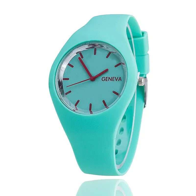 Reloj Mujer 2021 Relojes de Mujer de Marca Famosa Reloj de Cuarzo para Mujer Moda Casual Deportivo Reloj de Pulsera de Silicona Hot Kobiet Zegarka