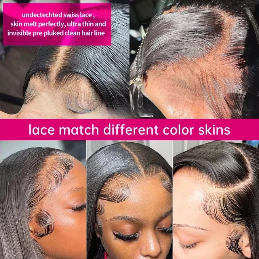 Glueless Straight Lace Wig