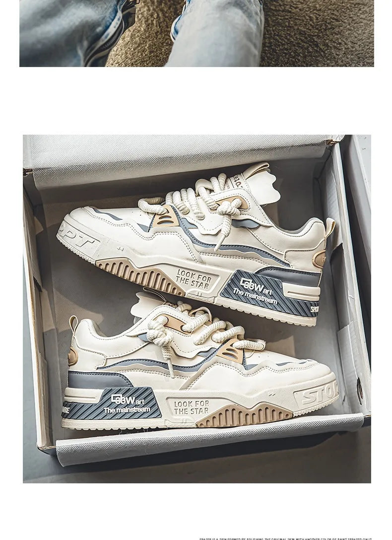 Zapatos de hombre, zapatillas de moda para hombre, zapatillas de correr de otoño de nueva marca, cómodas, con suela blanda, Tenis Masculino