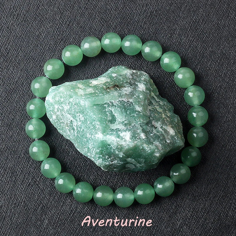 Pulsera de amatista genuina con cristales naturales para mujer, pulsera de amatista hecha de cuentas de piedra natural real, purificante para el cuerpo.