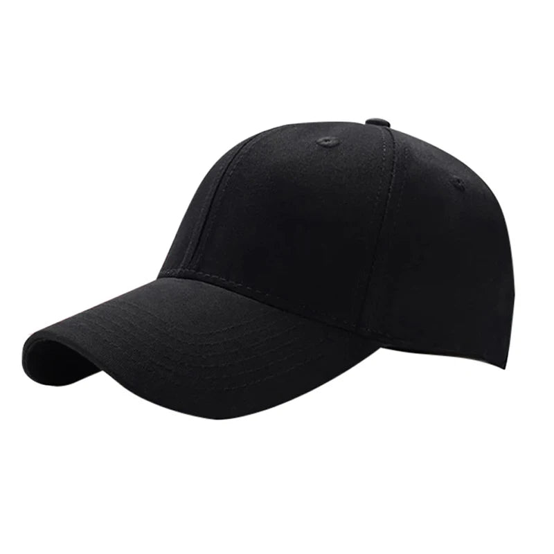 Gorra de béisbol a prueba de polvo para exteriores, sombrero unisex liso con visera curvada, gorras de ocio ajustables de color sólido a la moda para hombres y mujeres