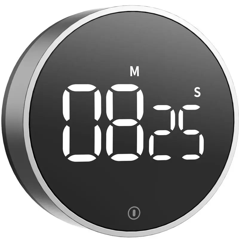 Digital kjøkkentimer Magnetisk nedtelling Kjøkkentimer med stor LED-skjerm For matlaging og for eldre og barn