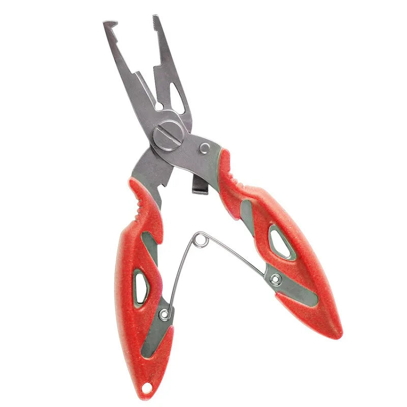 Alicates de pesca Herramientas Accesorios para bienes Alicates de aparejos Tornillo de banco Tijeras para tejer moscas Juego de trenzas Pinzas para pescado Multifunción