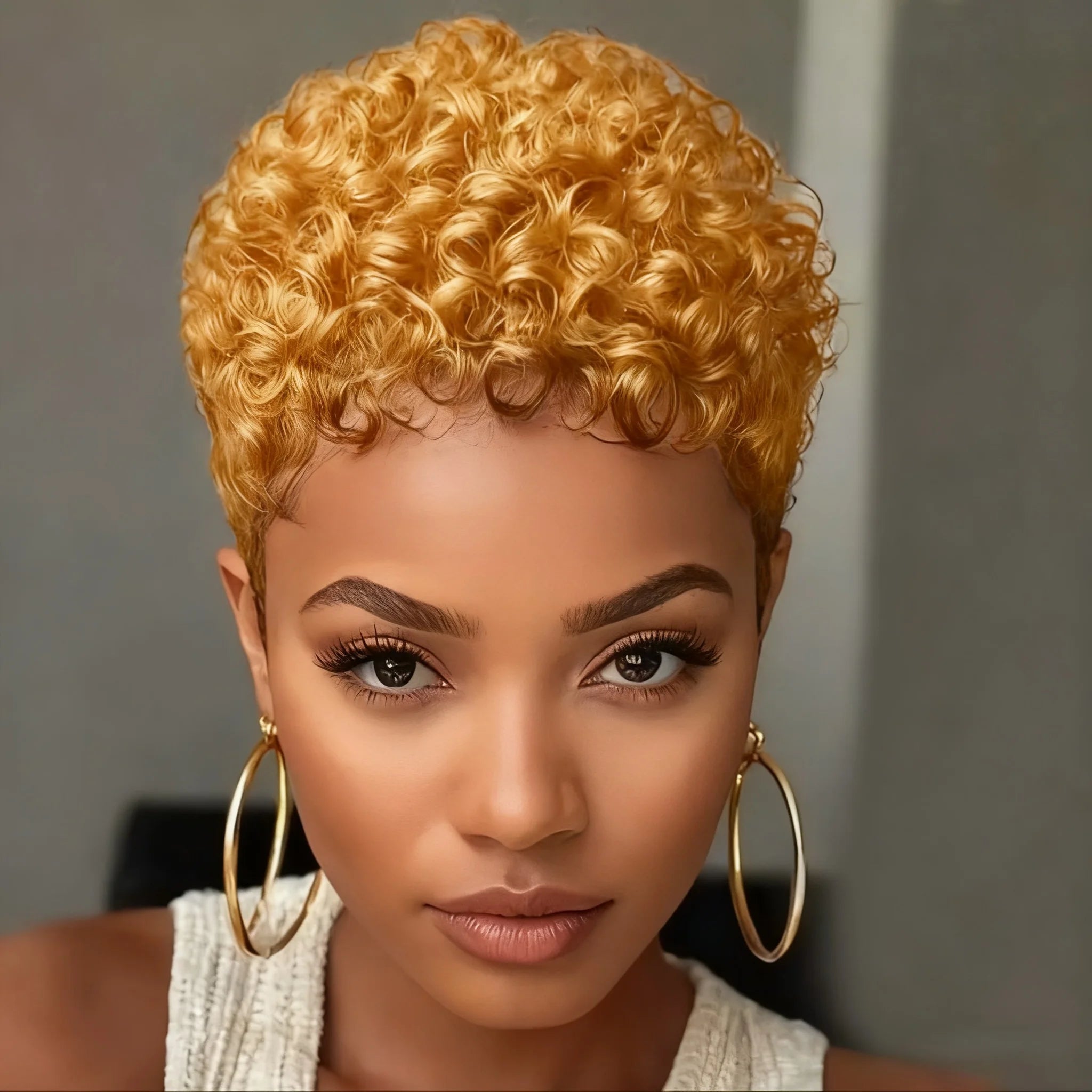 99J Short Curly Pixie Wig β Bold, Elegant & Effortlessly Beautiful