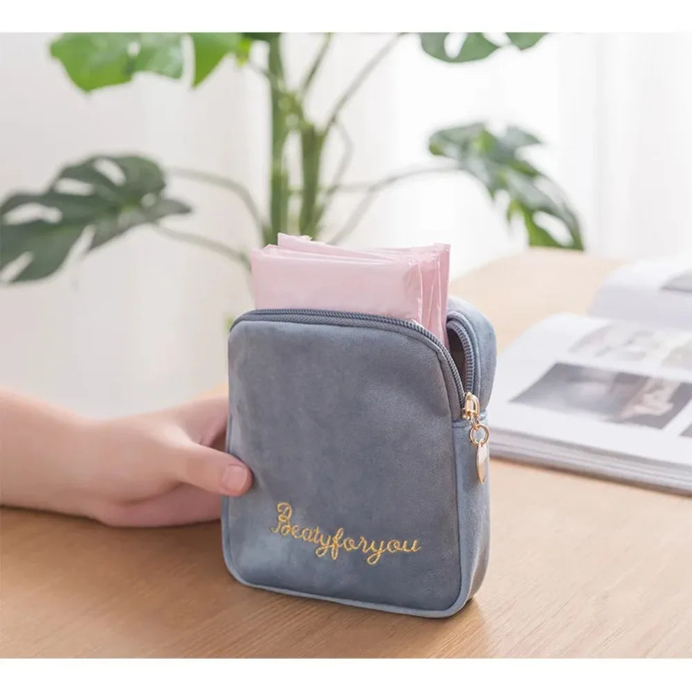 Velvet Organizer Pouch