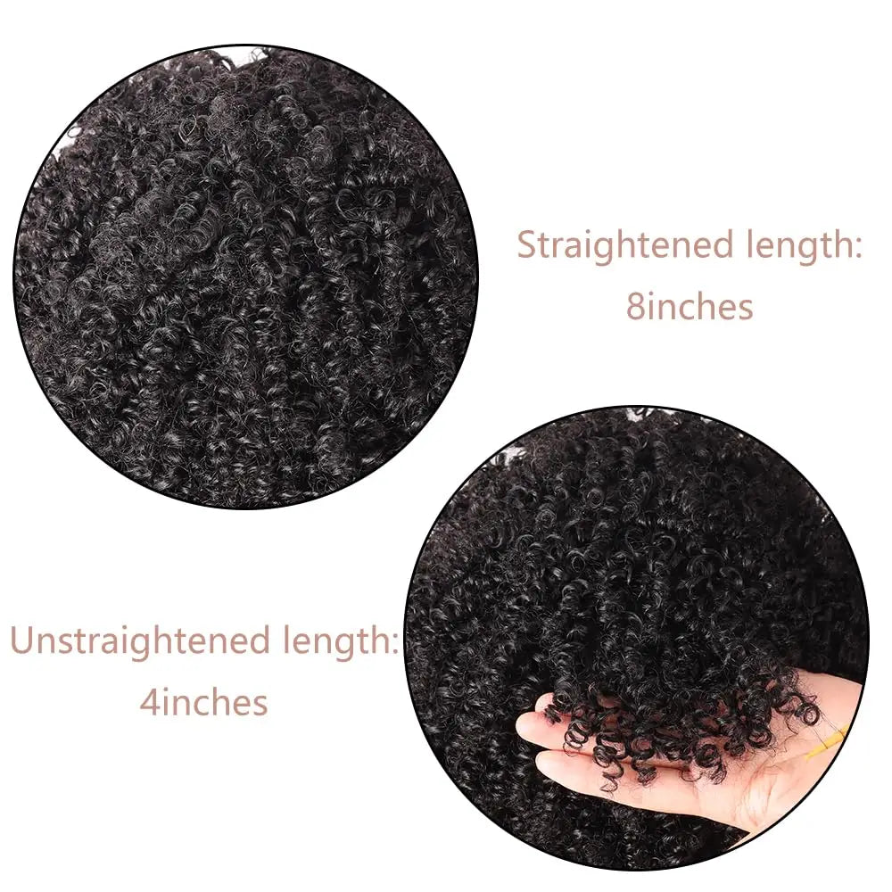 Wig Short Curly Wigs Synthetic Hair Wigs for Black Women, Short Curly Afro Wigs with Bangs Natural Curly Cosplay Party Daily Use