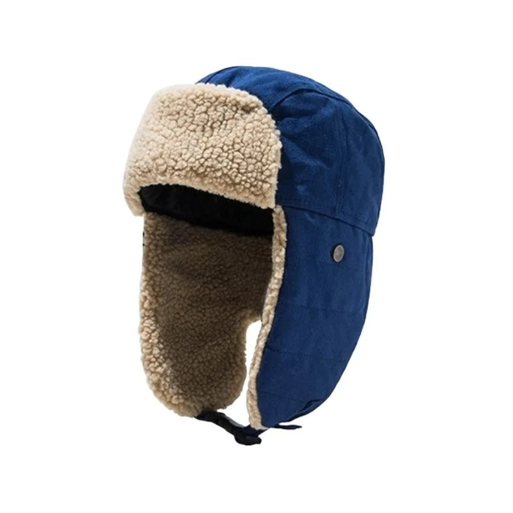Chapeau de protection des oreilles en polaire simple, coupe-vent, épais, protège-oreilles, garde au chaud, style coréen, Lei Feng, quotidien