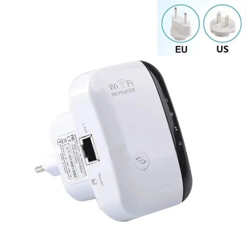 Amplificador de señal inalámbrica Extensor WiFi Repetidor de red Panecillo al vapor Amplificación de señal de router doméstico de banda ancha AP