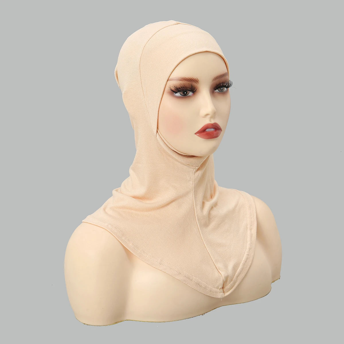 Hijabs musulmanes de gran venta, gorro interior de cobertura total para mujer, de algodón elástico, liso, underscarf, nuevo turbante de diadema interior