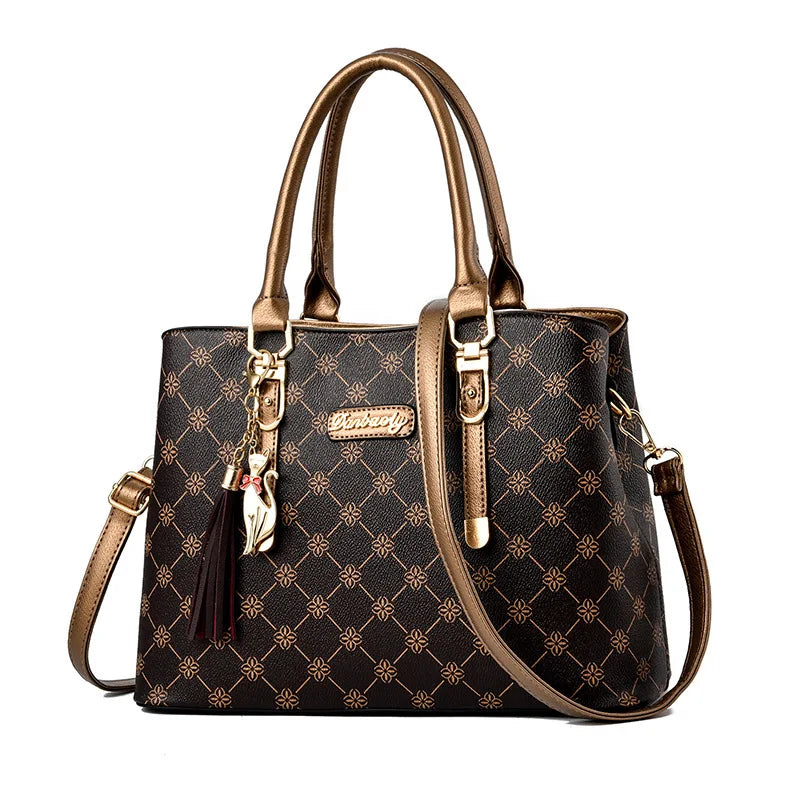 Bolso de hombro para mujer, bolso de compras, bolso de diseño de lujo para mujer, bolso casual de moda de un hombro/sobaco