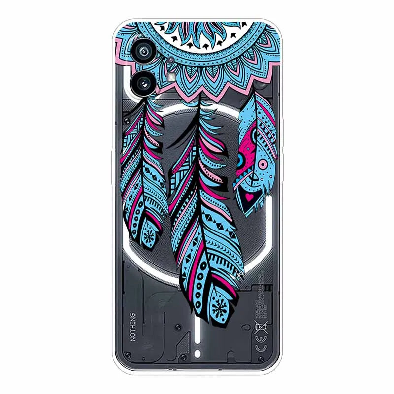 Coque transparente en silicone TPU souple pour téléphone Nothing Phone 1 (2022)