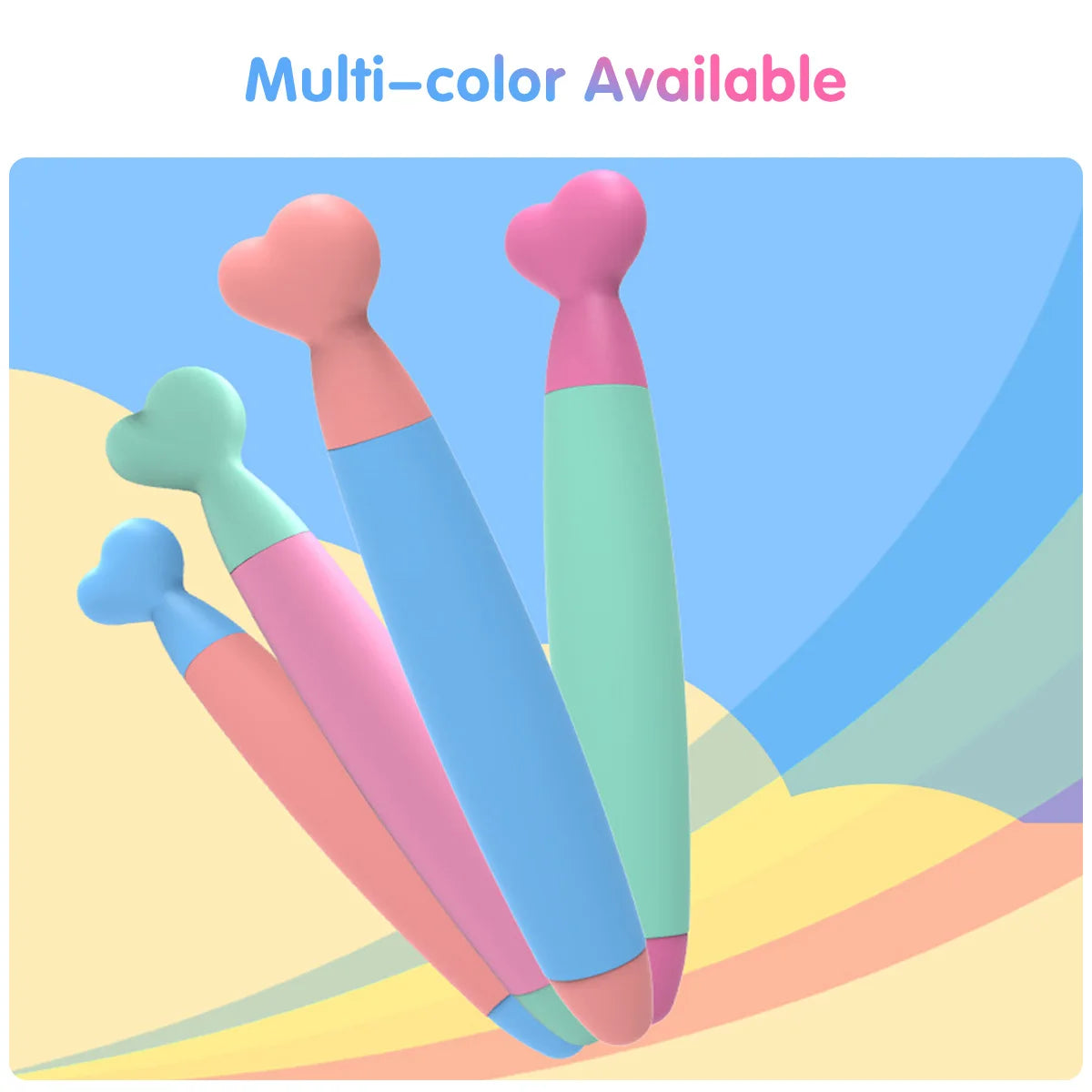 Cute Touch Screen Pen Stylus Silicon Writing Drawing Handwriting Touch Screen Pen for Kids Compatible with Tablet Phone for iPad