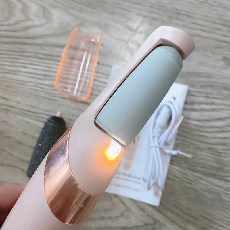 Recargador Eléctrico de Callos Inalámbrico para Mujeres y Hombres, Lima Electrónica para Pies que Elimina la Piel Seca y Gruesa de los Talones, en Venta