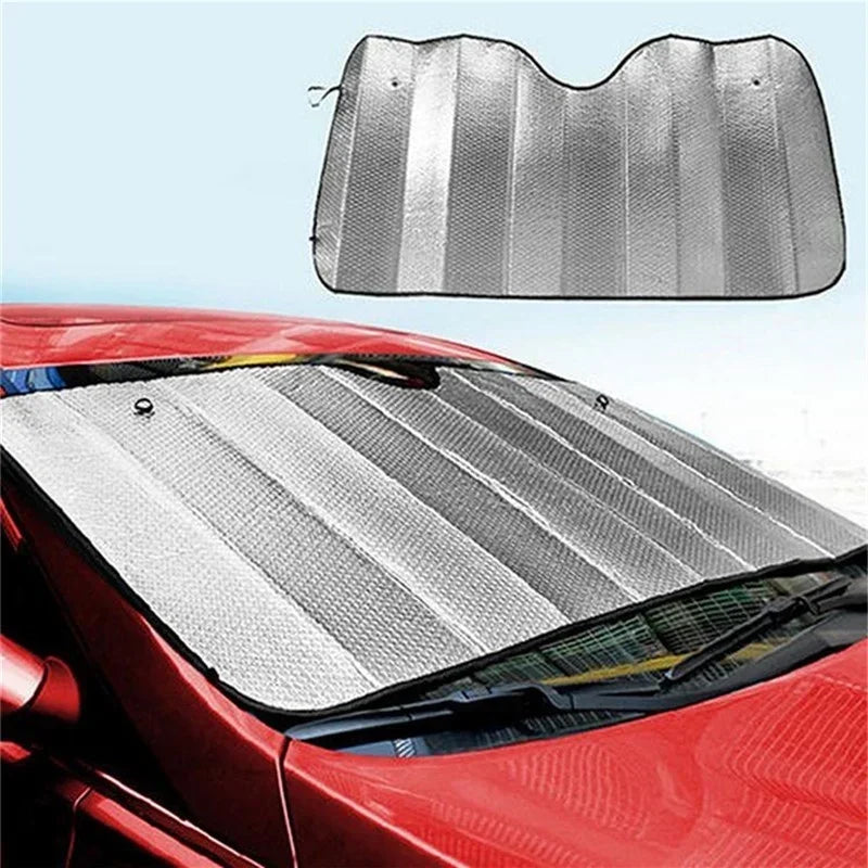 Parasoles de coche Cubierta Protección Anti-UV Parasoles de Ventana de Coche Parasol Plegable para Parabrisas de Exterior Accesorios de Exterior para Automóviles
