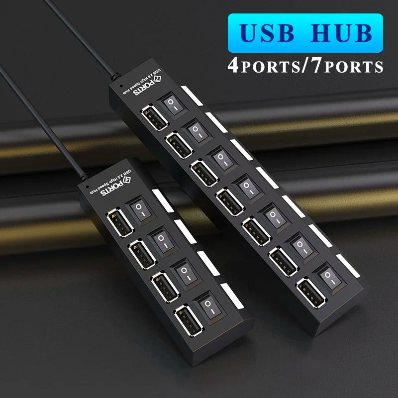 Conmutador de concentrador USB
