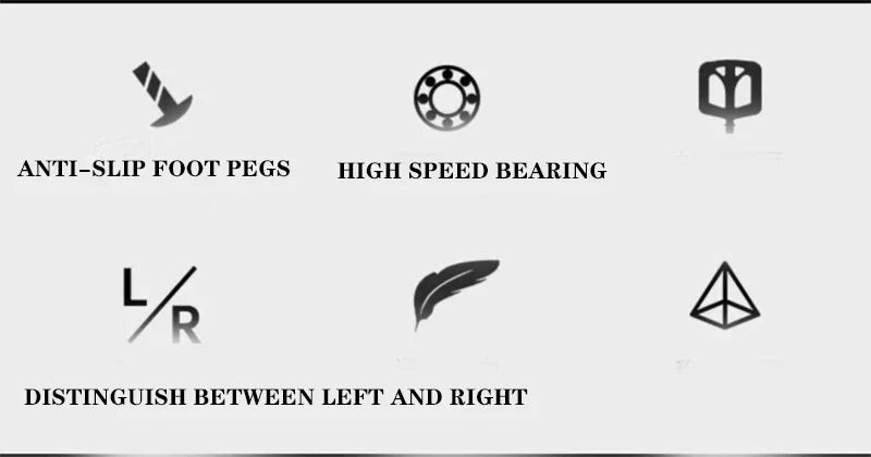 RGO Bicycle Pedals Mtb Nylon Platform Footrest Flat Mountain Bike Paddle Grip Pedalen Bearings Footboards Cycling Foot Hold